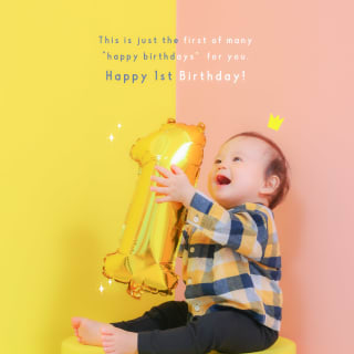 バースデー　お誕生日　男の子　家族写真　キッズ写真　HAPISTA