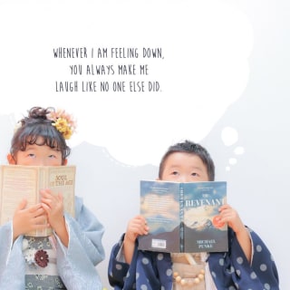 七五三　記念写真　兄弟フォト　キッズフォトハウス　HAPISTA