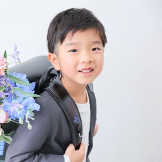 7歳男の子　入学フォト　入学　卒園