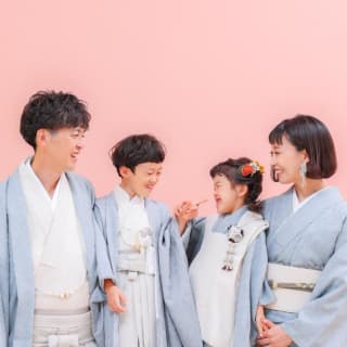 七五三　記念写真　ファミリーフォト　家族写真　キッズフォトハウス　HAPISTA