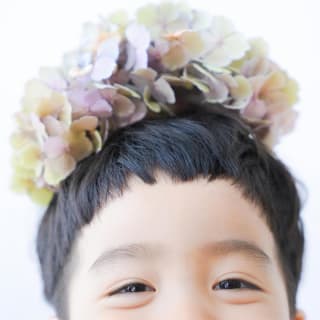 七五三　記念写真　男の子　キッズフォトハウス　HAPISTA