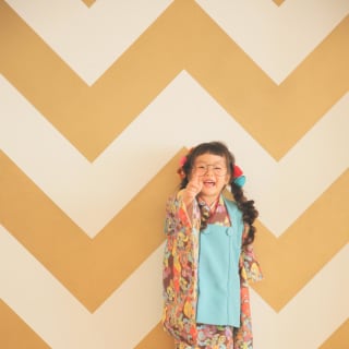 七五三　記念写真　女の子　キッズフォトハウス　HAPISTA