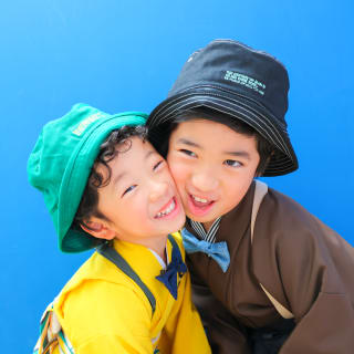 5歳男の子　10歳男の子　兄弟　753 七五三　2分の1成人式