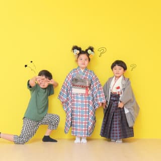 七五三　記念写真　女の子　男の子　キッズフォトハウス　HAPISTA