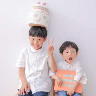 バースデー　お誕生日　兄弟　キッズ写真　HAPISTA