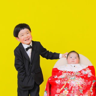 お宮参り　ベビーフォト　記念写真　赤ちゃん　キッズ写真　ハピスタ