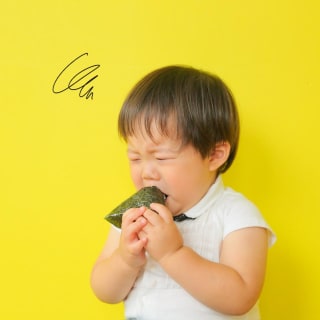 バースデー　お誕生日　男の子　おにぎり　キッズ写真　HAPISTA