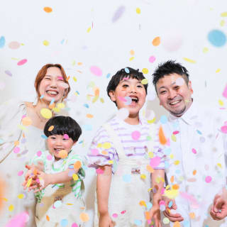 七五三　バースデー　キッズ写真 　ハピスタ