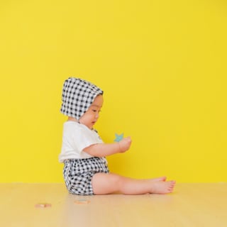ベビーフォト　赤ちゃん　記念日　キッズフォトスタジオ　HAPISTA