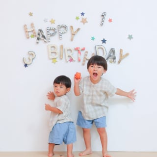 お誕生日　バースデー　キッズ写真 　ファミリー　HAPISTA