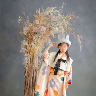 七五三　7歳　女の子　着物