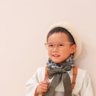 七五三　男の子　可愛い　カラフル　キッズフォトスタジオ　ハピスタ