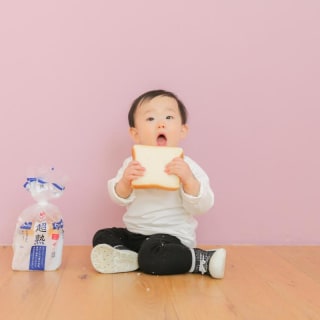 バースデー　お誕生日　男の子　食パン　キッズ写真　HAPISTA