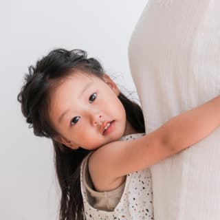 マタニティ　家族写真　お姉ちゃん　ママ　フォトスタジオ　ハピスタ　