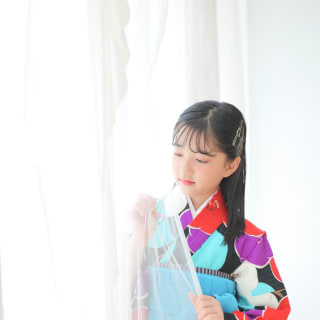 七五三　記念写真　女の子　キッズフォトハウス　HAPISTA