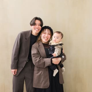 家族写真　バースデー