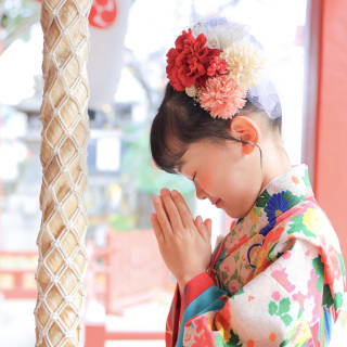 七五三　7歳女の子