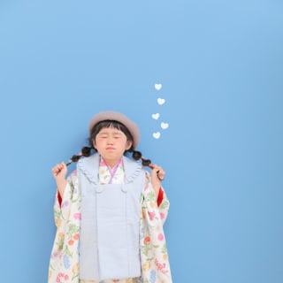 七五三　記念写真　女の子　キッズフォトハウス　HAPISTA