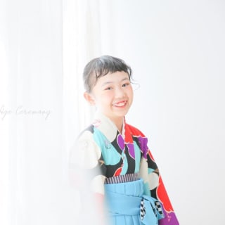七五三　記念写真　女の子　キッズフォトハウス　HAPISTA