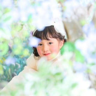 7歳女の子　753 七五三　誕生日