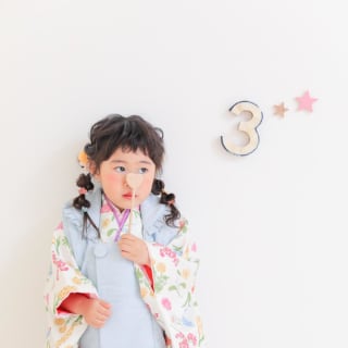 七五三　記念写真　女の子　キッズフォトハウス　HAPISTA