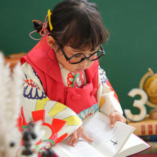 3歳　七五三　女の子　フォトスタジオ　なかもずフォトスタジオ　堺市七五三　七五三撮影