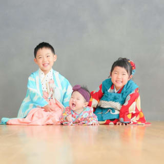 七五三　記念写真　男の子　女の子　キッズフォトハウス　HAPISTA