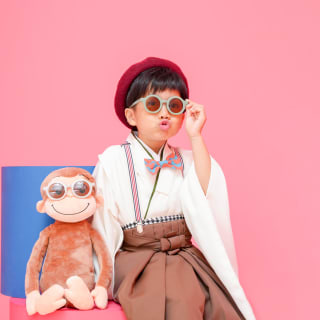 七五三　5歳　男の子　人形　七五三フォト　堺市フォトスタジオ　なかもず　