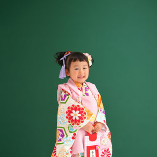 七五三　753 3歳女の子