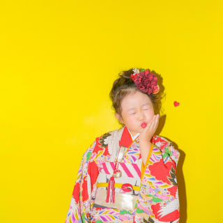 七五三　記念写真　女の子　キッズフォトハウス　HAPISTA