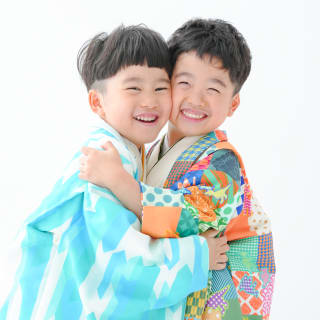 七五三　双子　5歳