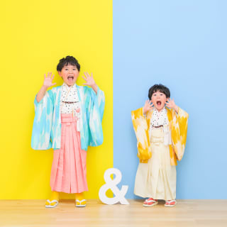 七五三　バースデー　キッズ写真 　ハピスタ