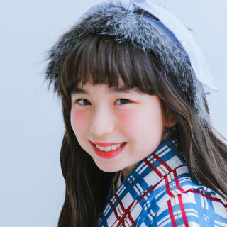 七五三　７歳女の子　可愛い　カラフル　キッズフォトスタジオ　ハピスタ