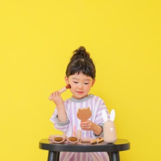 七五三　記念写真　女の子　ボーダー　キッズフォトハウス　HAPISTA