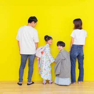 5歳男の子　7歳女の子　きょうだい　七五三