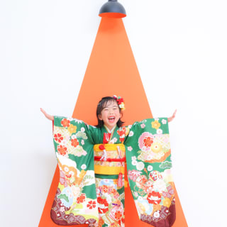 七五三　記念写真　女の子　キッズフォトハウス　HAPISTA