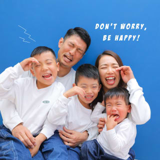 家族写真　バースデー