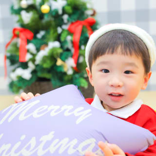 3歳男の子　753 七五三　クリスマス