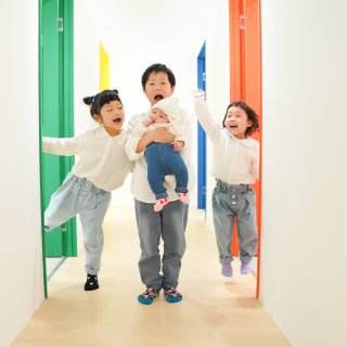 　赤ちゃん　家族写真　記念日　キッズフォトスタジオ　HAPISTA