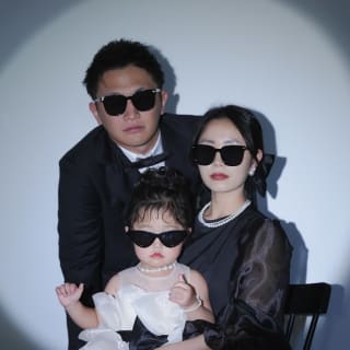 家族写真　リンクコーデ