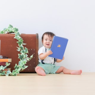 1歳男の子　1歳誕生日