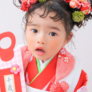 3歳女の子　753 七五三