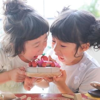 バースデー　お誕生日　女の子　姉妹フォト　ケーキ　キッズ写真　HAPISTA　