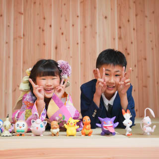 七五三　七五三撮影　753 753撮影　7歳女の子　女の子着物　キッズフォトスタジオ　フォトスタジオ　大阪フォトスタジオ　堺市フォトスタジオ　兄弟撮影　兄弟