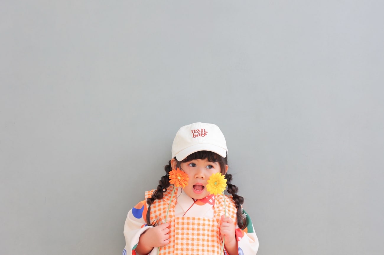 着物と帽子👀💛