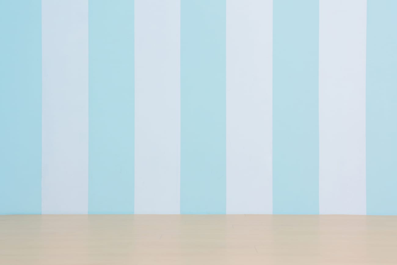 ストライプのお壁🍬