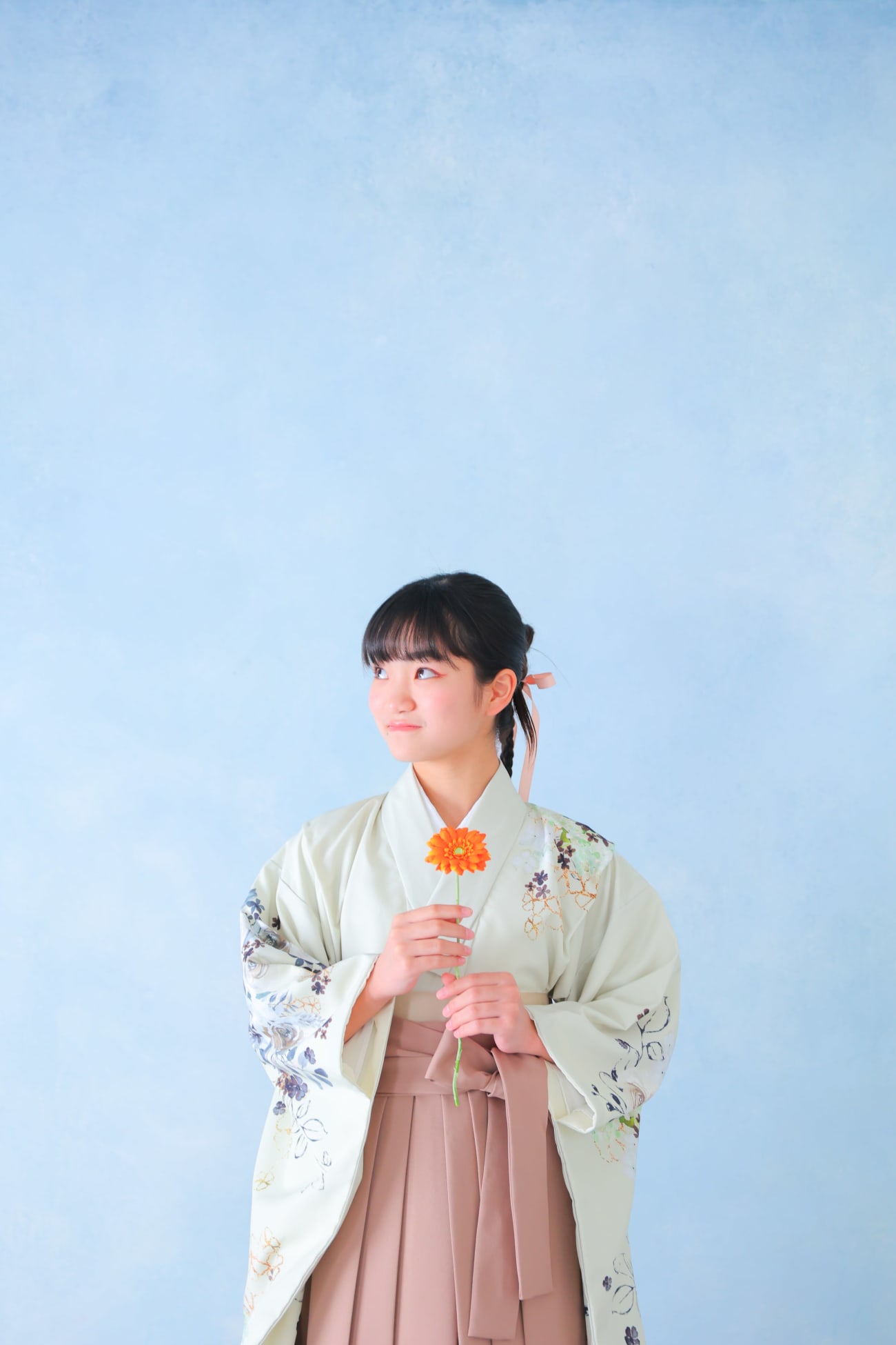 10歳は袴を着てお祝い⭐️