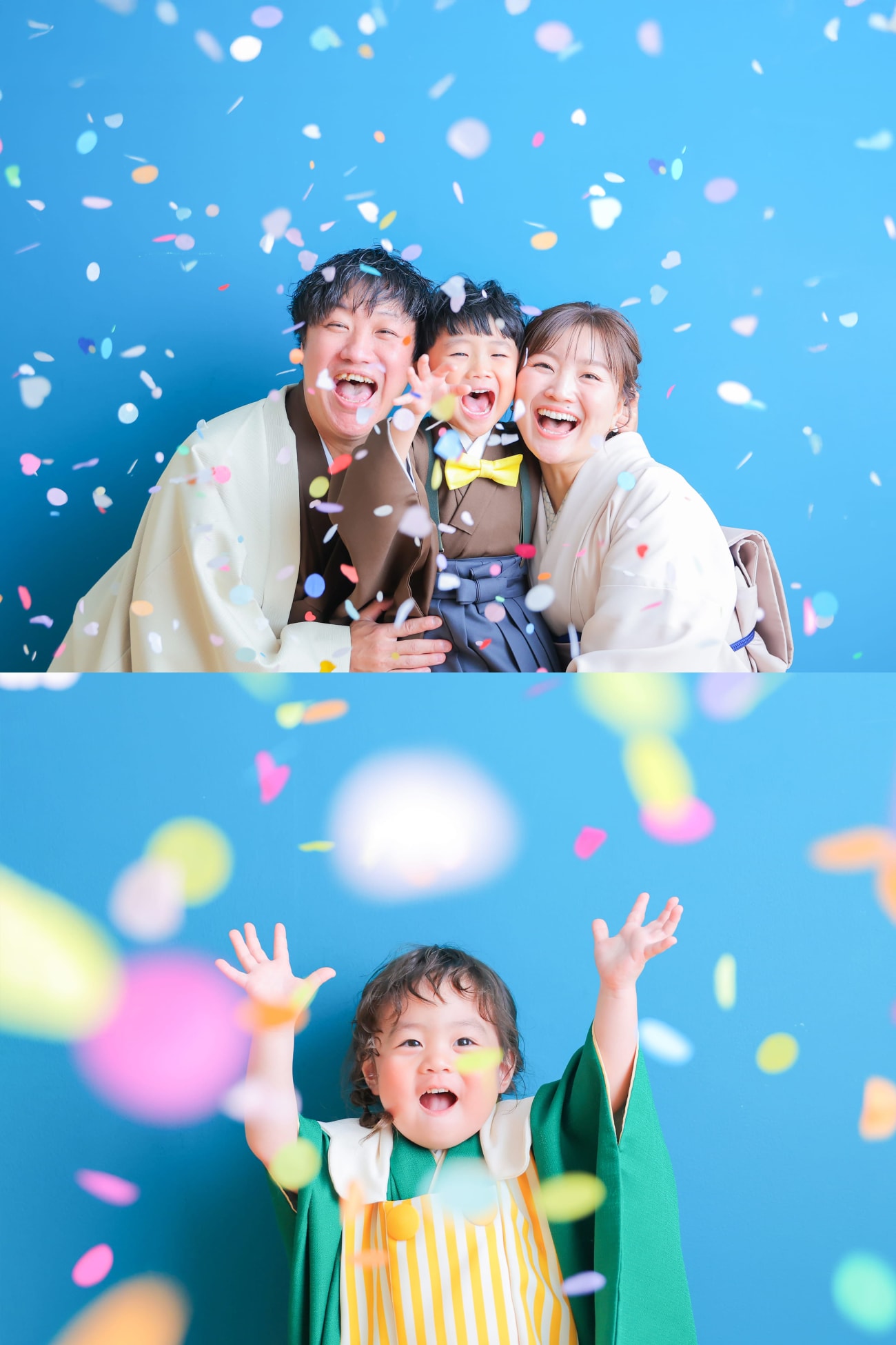 カラフルで可愛く！コンフェッティ！