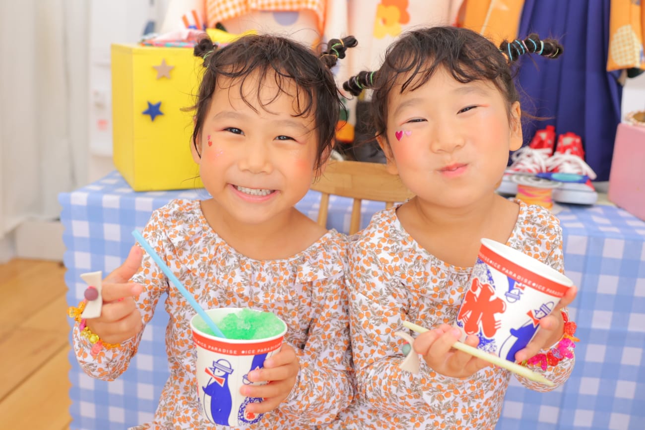 １階ではかき氷も🍧