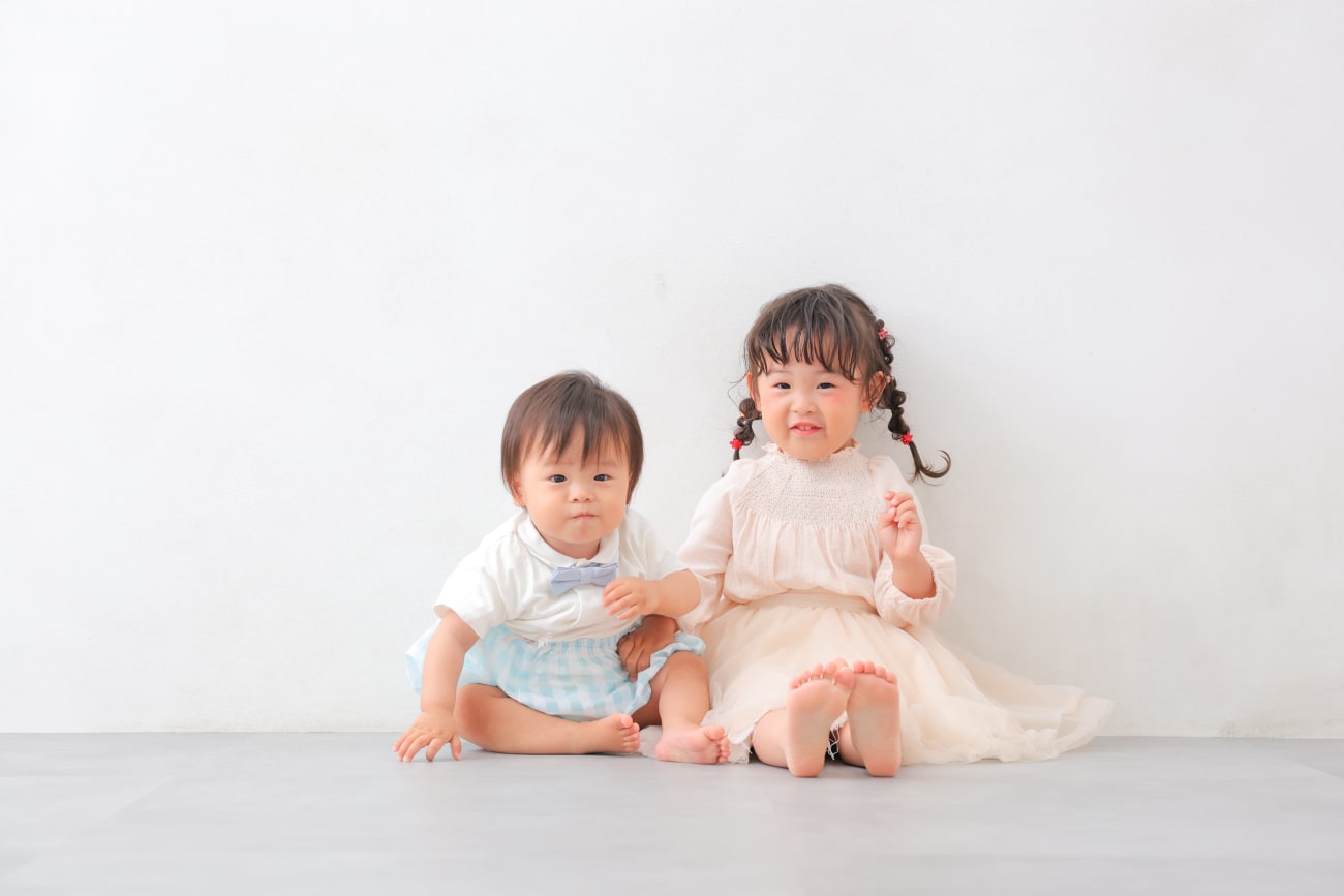 お姉ちゃんと一緒に🥰